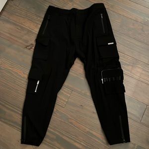 Mauvais cargo trousers skinny tapered. Size 36